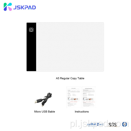 JSKPAD A5 LED Tracking Box Mały styl